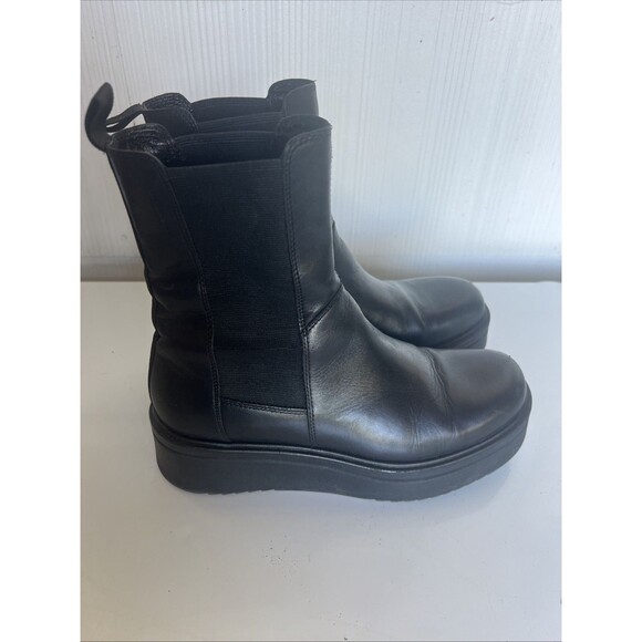 Vagabond Tara Chelsea Chunky Ankle Boots Size 10 Platform 90’s Edgy - Picture 4 of 12